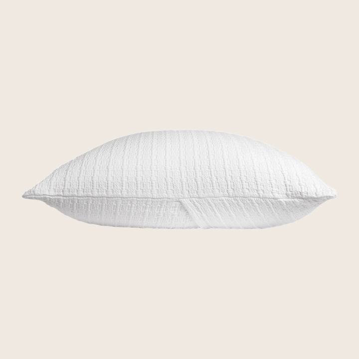 Dune Euro Sham White