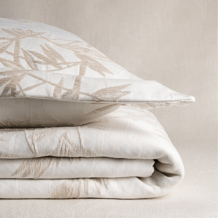 Bamboo Coverlet Taupe Queen