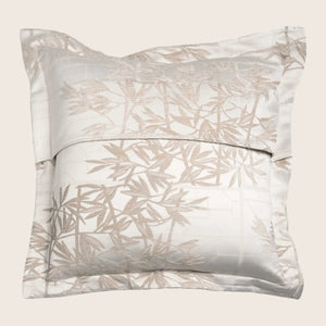 Bamboo Euro Sham Taupe - hover