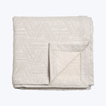 Entwined Coverlet Ivory Queen