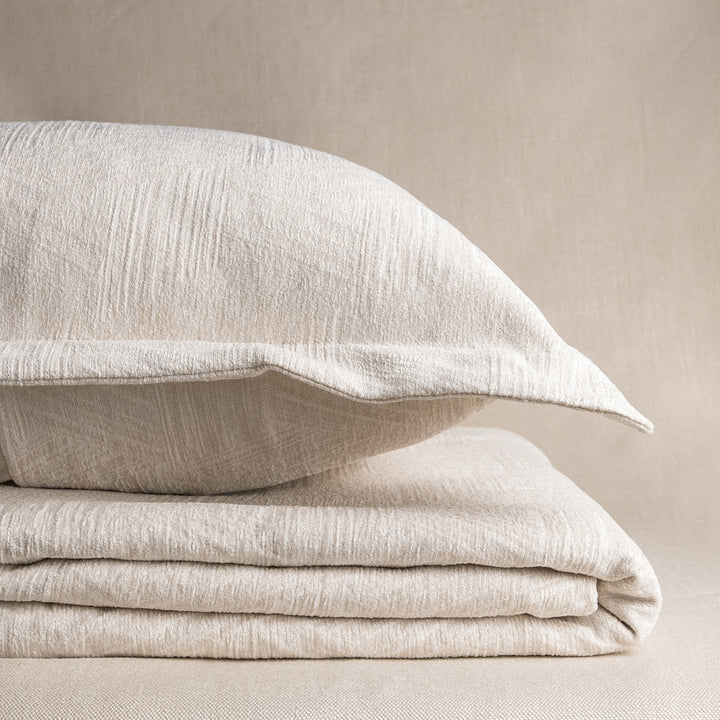 Entwined Coverlet Ivory Queen