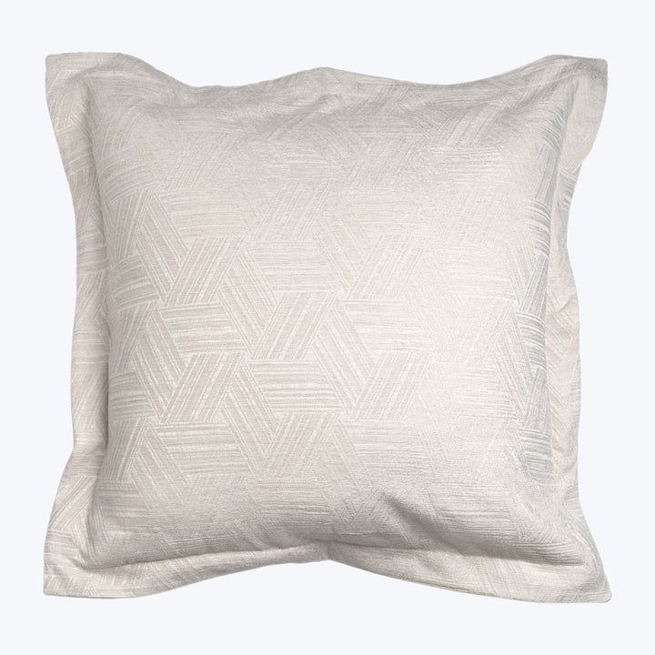 Entwined Euro Sham Ivory