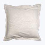 Entwined Euro Sham Ivory