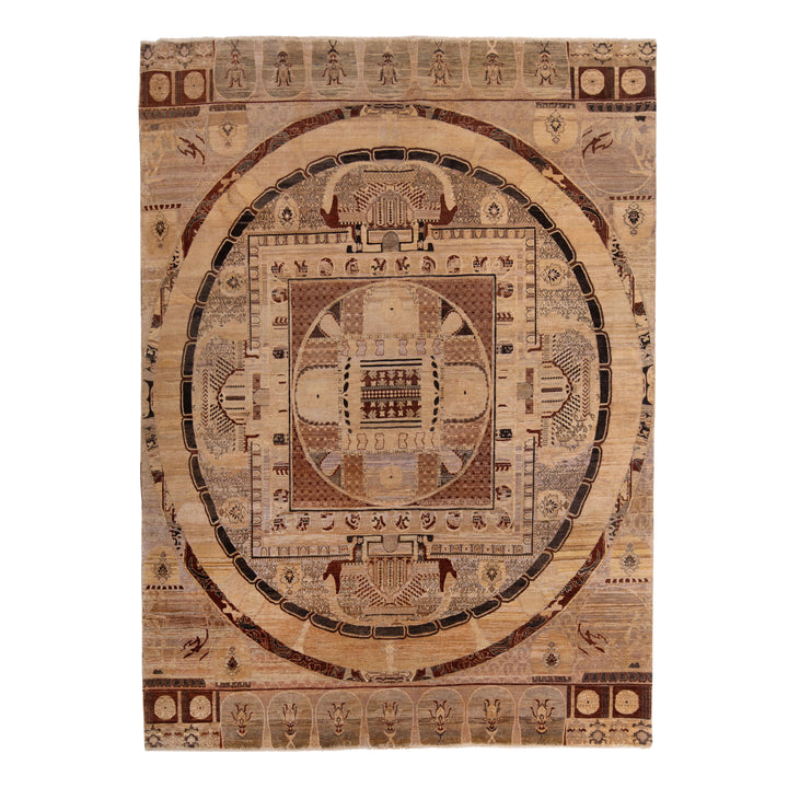 Image for Grey Alchemy Traditional Wool Rug -  9' x 11'7"