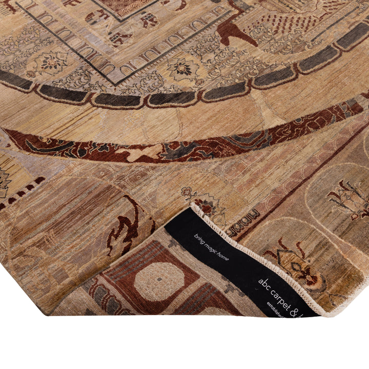 Image for Grey Alchemy Traditional Wool Rug -  9' x 11'7"
