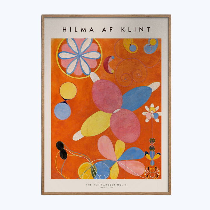 Hilma af Klint - The Ten Largest No. 04 8.27"W x 0.04"D x 5.91"H