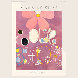 Hilma af Klint - The Ten Largest No. 05 8.27"W x 0.04"D x 5.91"H