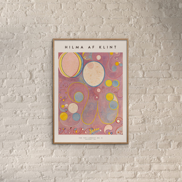 Hilma af Klint - The Ten Largest No. 08 8.27"W x 0.04"D x 5.91"H