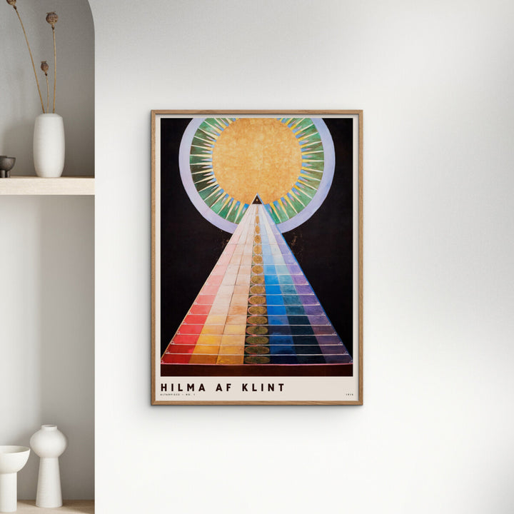 Hilma af Klint - Altarpiece No. 01 8.27"W x 0.04"D x 5.91"H