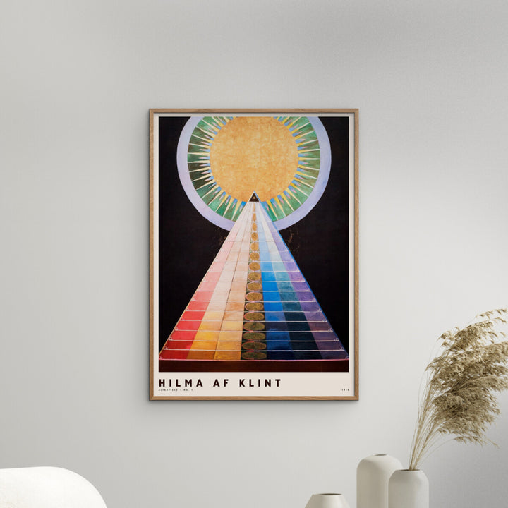Hilma af Klint - Altarpiece No. 01 16.54"W x 0.04"D x 11.69"H