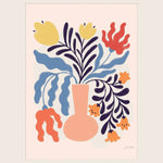 Wild Apple - Floral No. 1 19.69"W x 0.04"D x 27.56"H