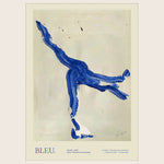 The Poster Club x Lucrecia Rey Caro - Bleu 8.27"W x 0.04"D x 5.91"H