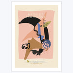 The Poster Club x Lucrecia Rey Caro - Magie 19.69"W x 0.04"D x 27.56"H