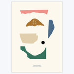 The Poster Club x Lucrecia Rey Caro - Desayno 19.69"W x 0.04"D x 27.56"H