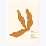 The Poster Club x Lucrecia Rey Caro - Salty Lips 19.69"W x 0.04"D x 27.56"H