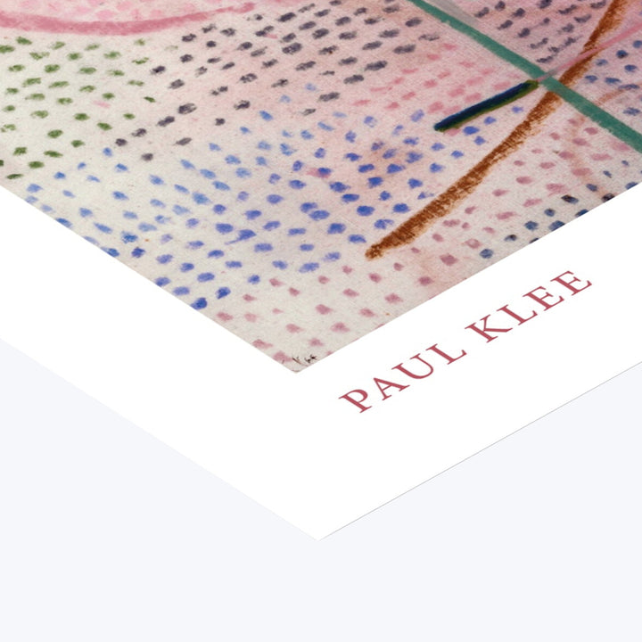 Paul Klee - Flourishing - Blossoming 19.69"W x 0.04"D x 27.56"H