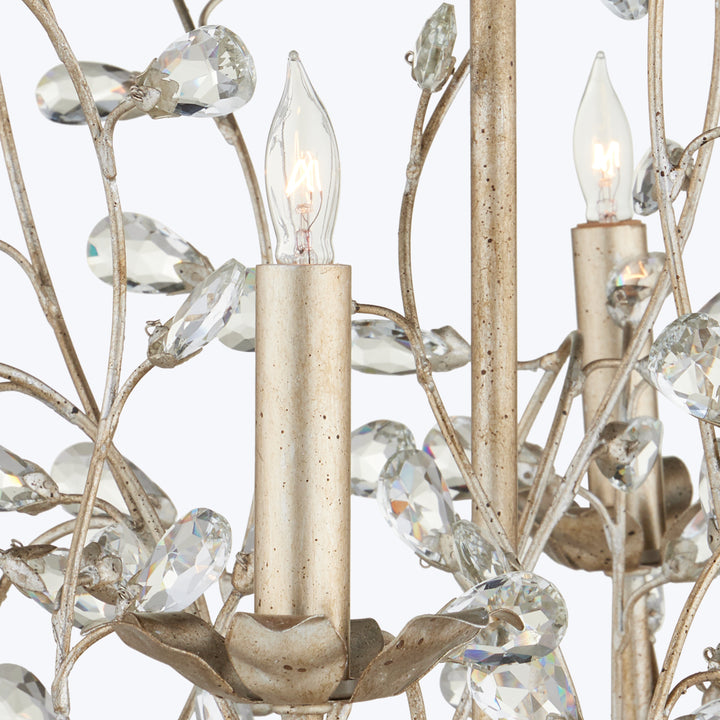 Crystal Bud Small Chandelier