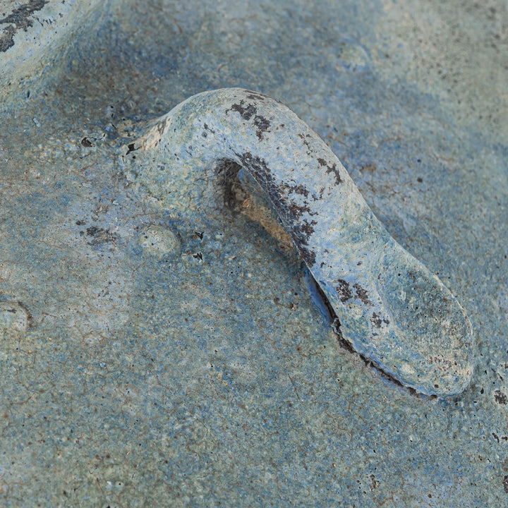 Catania Antique Blue Drip Table Lamp