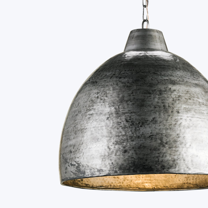 Earthshine Large Steel Pendant