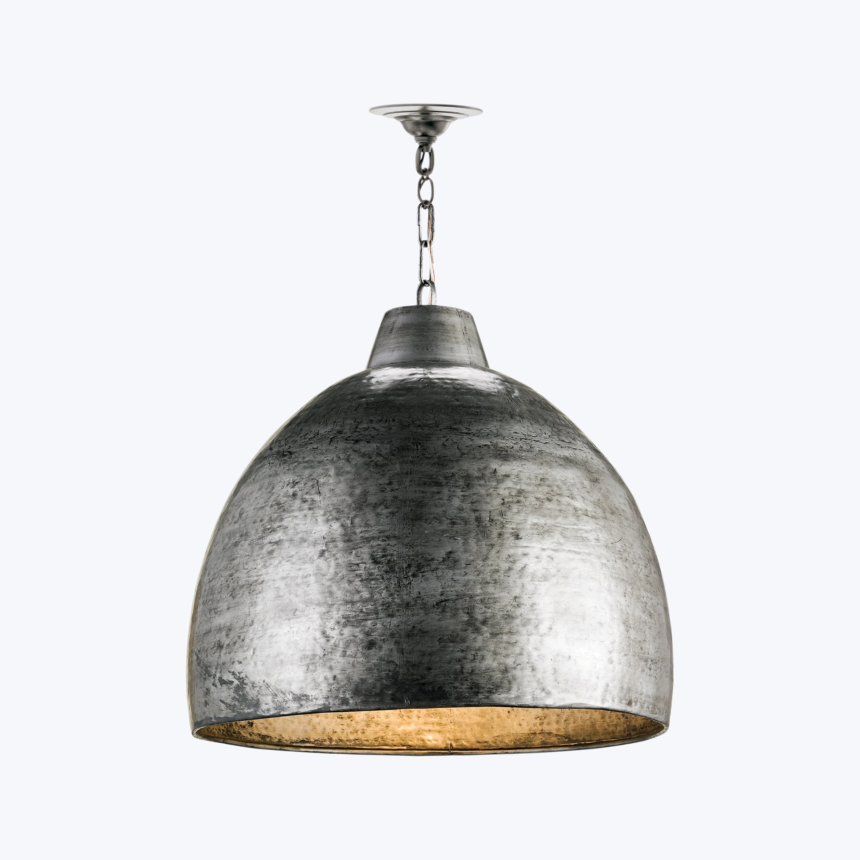 Earthshine Large Steel Pendant