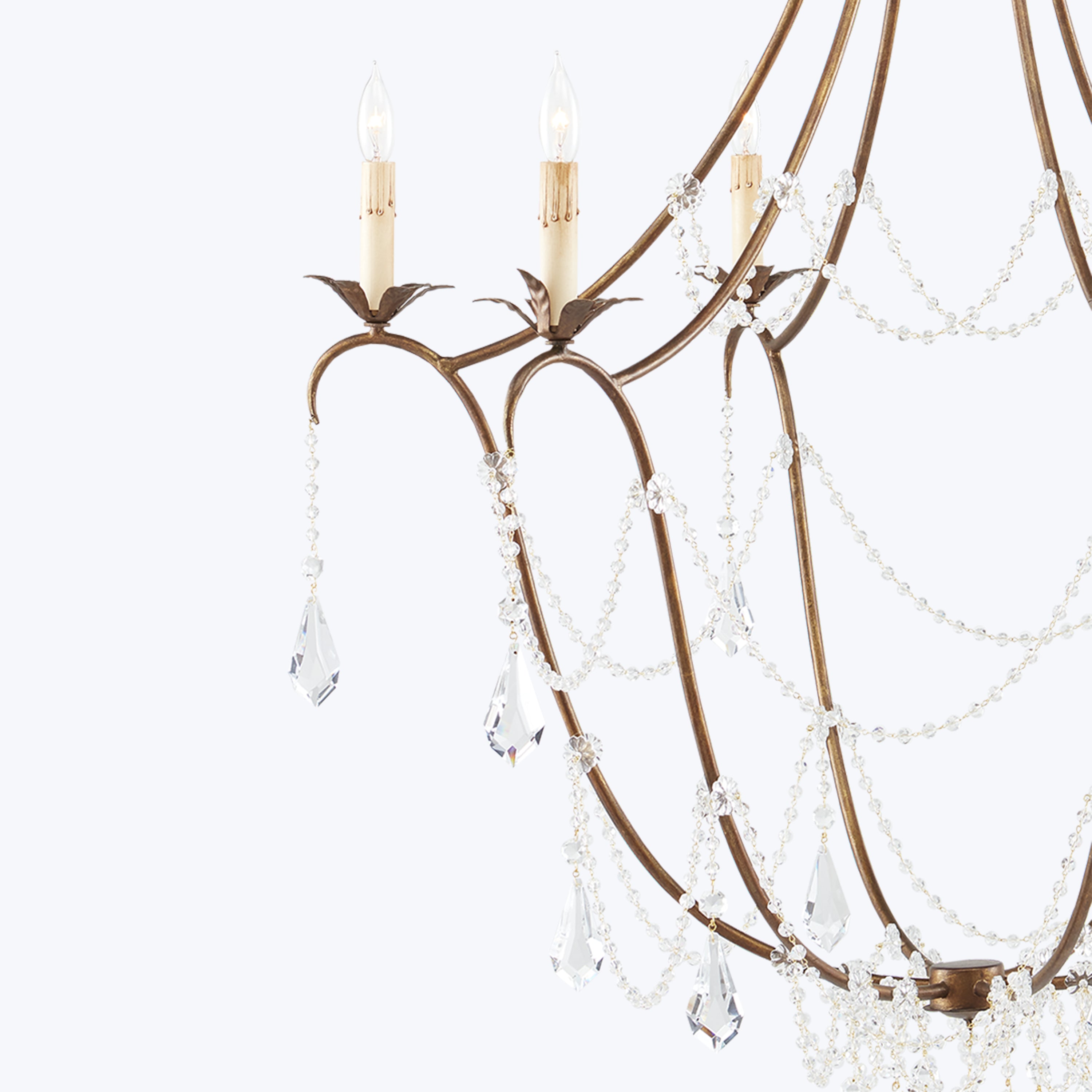 Elizabeth Gold Chandelier - Thumbnail 5