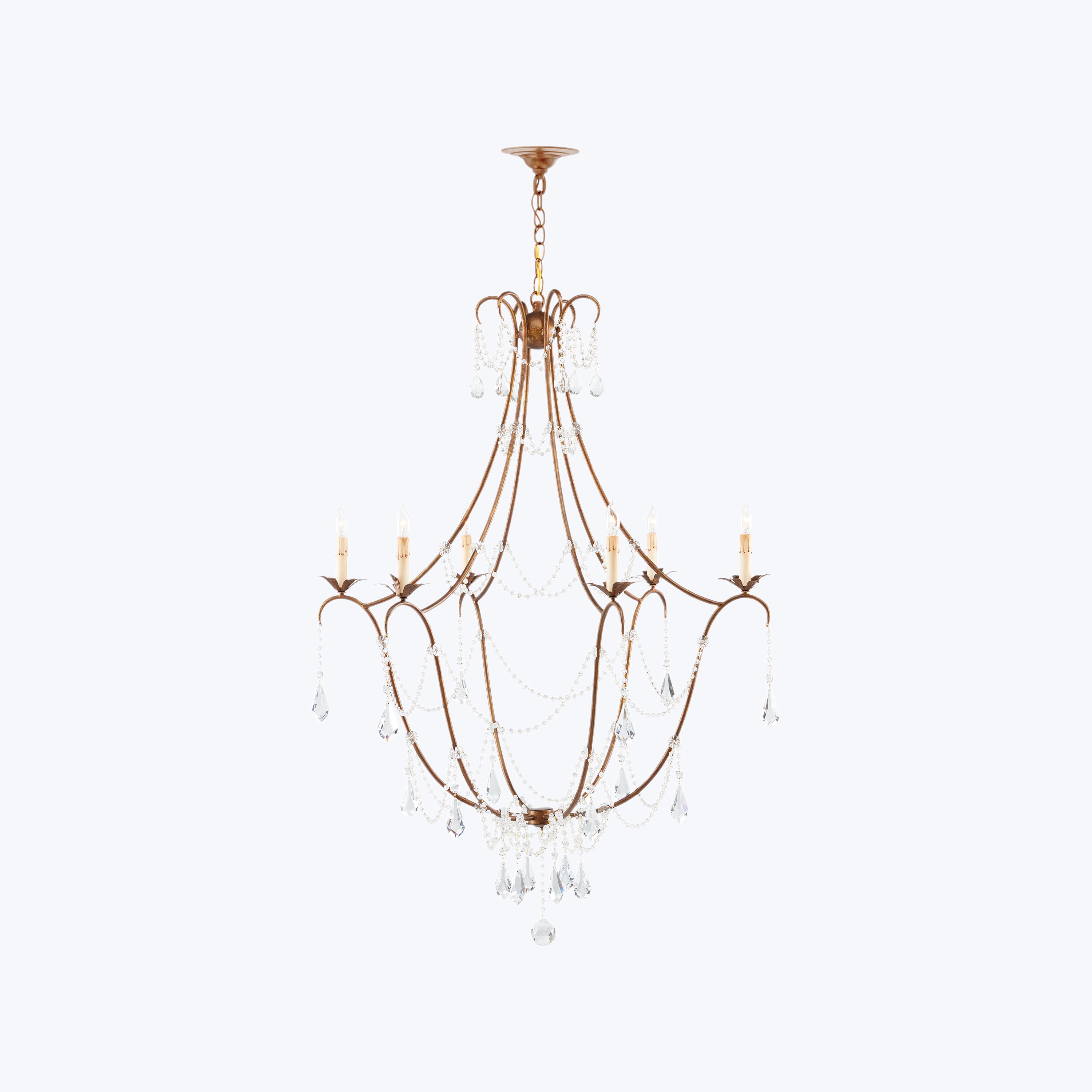 Elizabeth Gold Chandelier