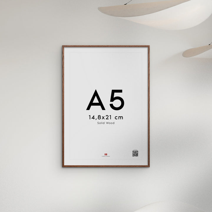 Oak Dark Frame 8.27"W x 0.59"D x 5.91"H