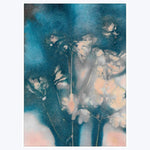 Pernille Folcarelli - Columbine 2 Peach/Blue 19.69"W x 0.59"D x 27.56"H