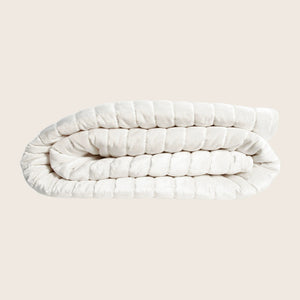Channel Velvet Quilted Coverlet White Queen - hover
