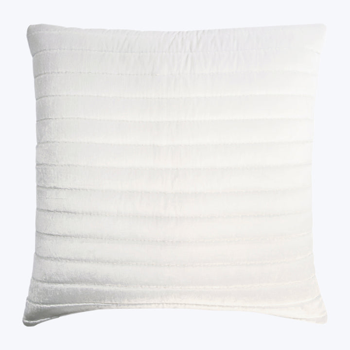 Channel Euro Sham White