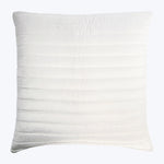 Channel Euro Sham White