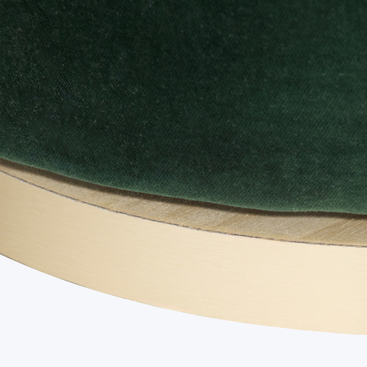 Poppy Swivel Chair Forest Velvet