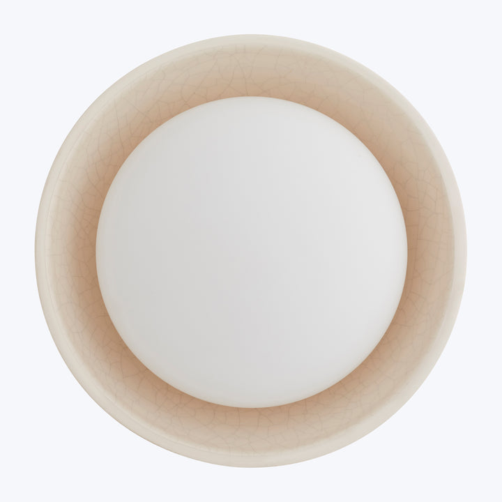 Glaze Sconce Small / White