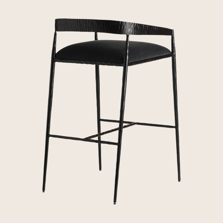 Ansel Bar Stool Midnight Grey