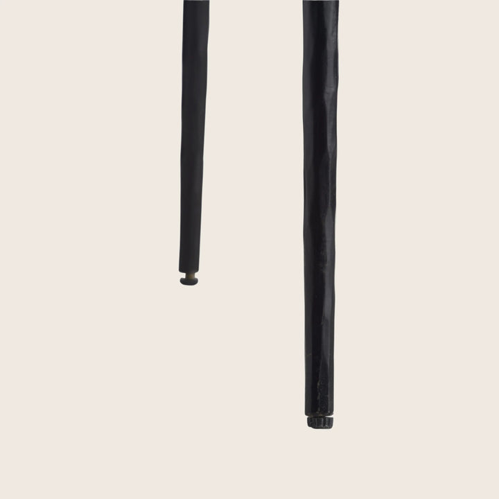Ansel Bar Stool Midnight Grey