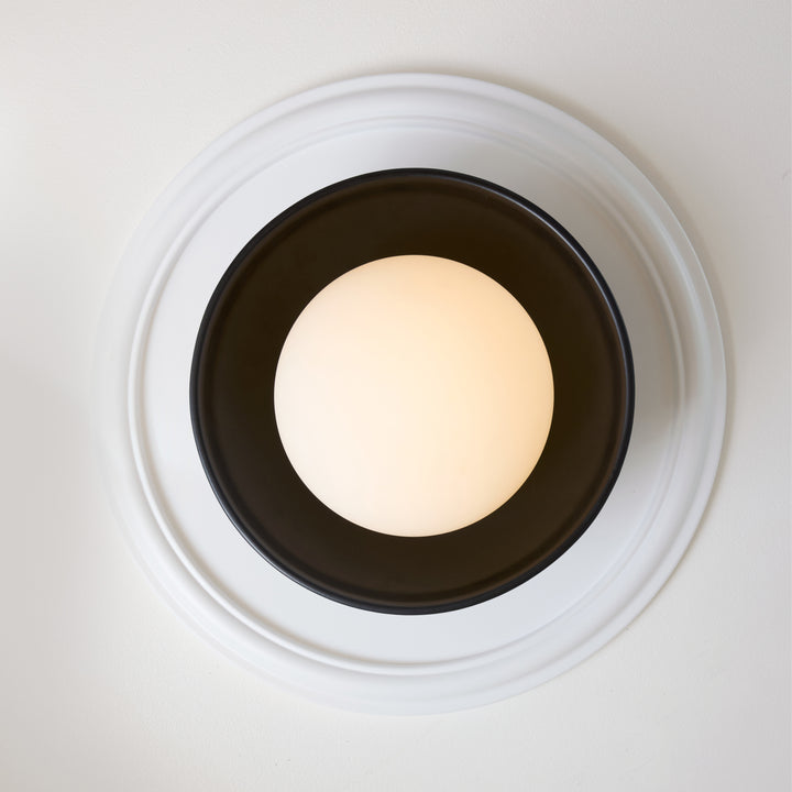 Glaze Flush Mount Small / Black