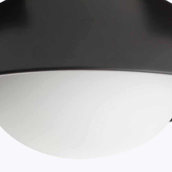 Glaze Flush Mount Small / Black