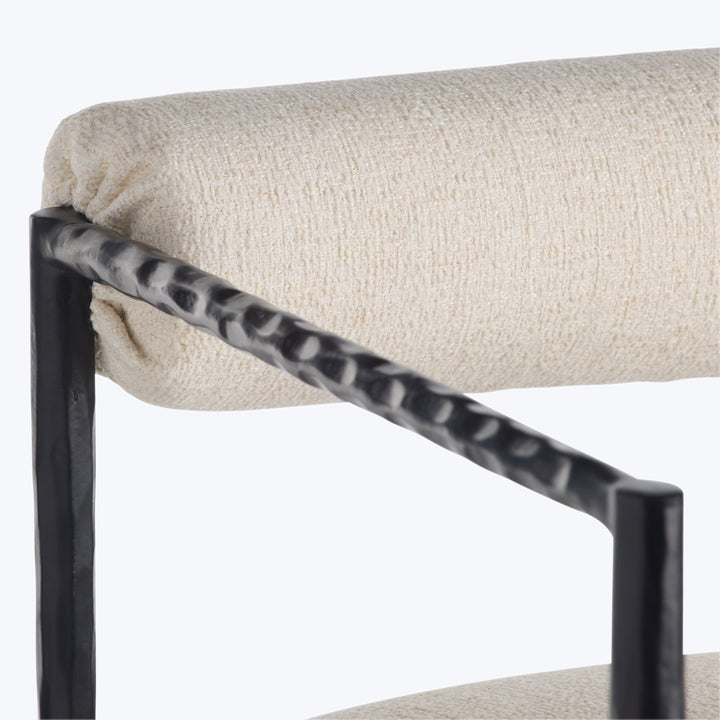 Barbana Bar Stool Oxford White