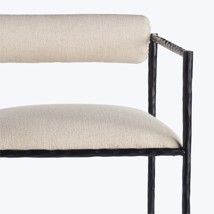 Barbana Bar Stool Oxford White