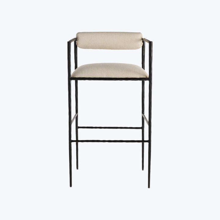 Barbana Bar Stool Oxford White