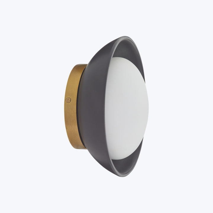 Glaze Sconce Small / Black