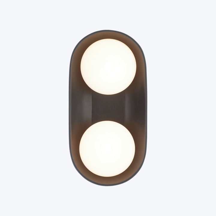 Glaze Sconce Large / Black