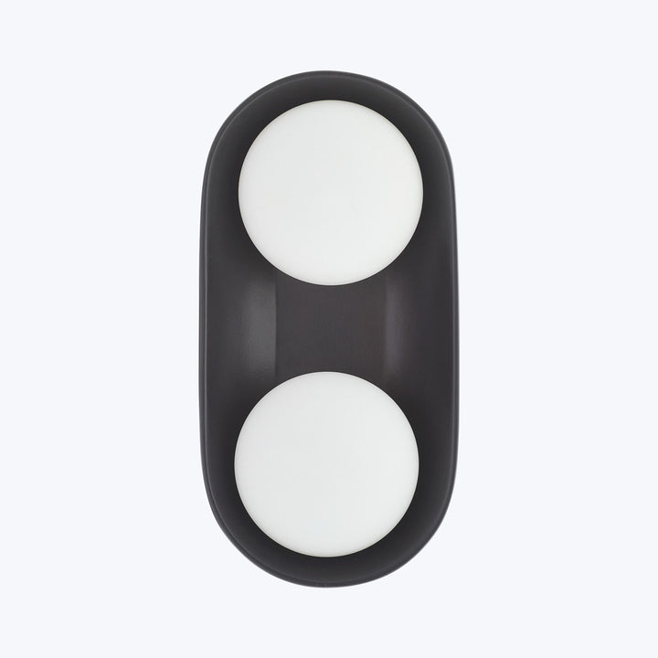 Glaze Sconce Large / Black