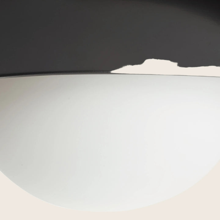 Glaze Flush Mount Large / Black
