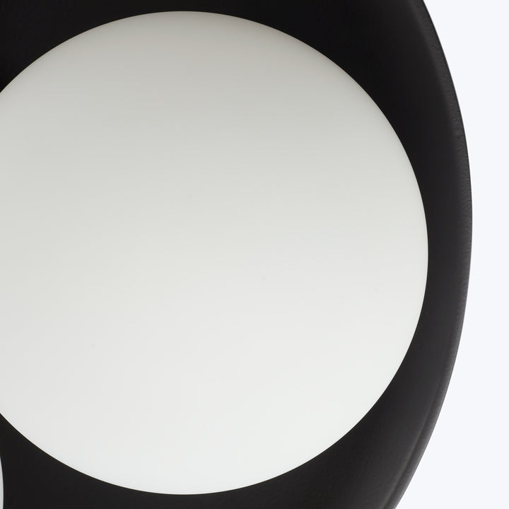 Glaze Flush Mount Large / Black