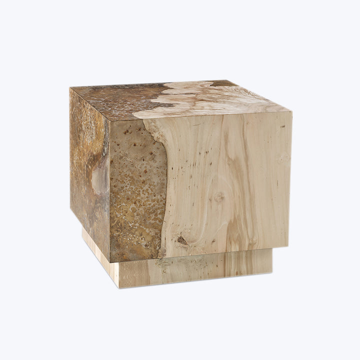 Aurum Aluminum Side
 Table