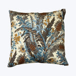 Vintage Feather Floral Pillow
