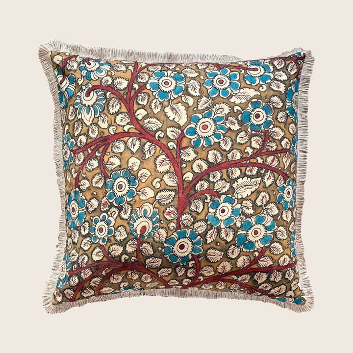 Kalamkari Block Print Pillow