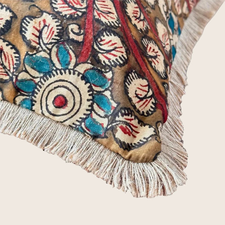 Kalamkari Block Print Pillow