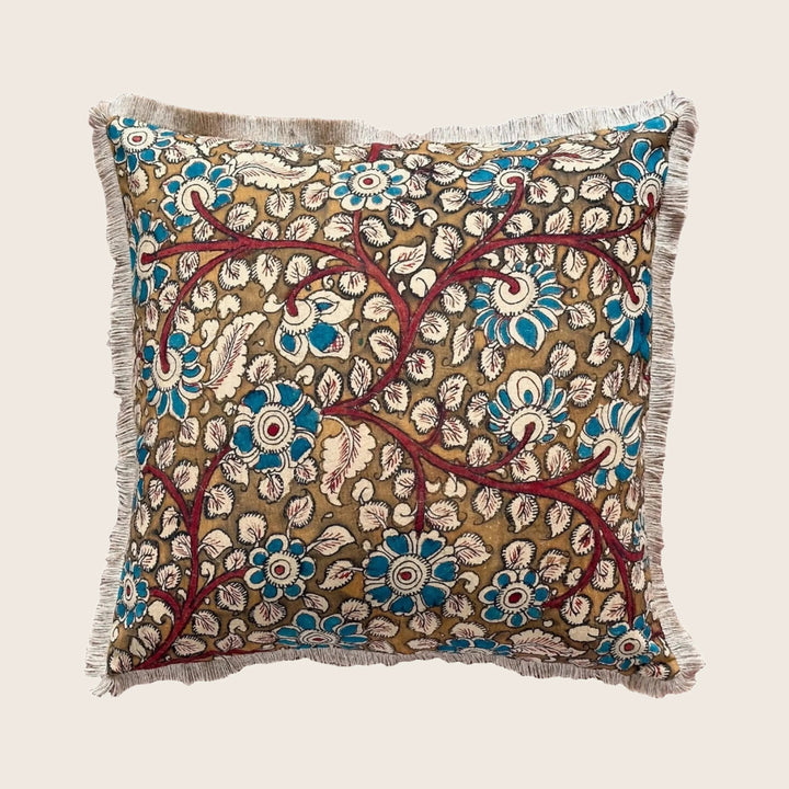 Kalamkari Block Print Pillow